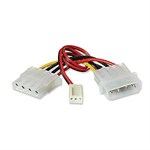 Fan Molex To 3-Pin (4-Pin To 3-Pin Mb) FA-4-3 - Alpha Omega