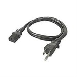 3ft. Computer Or Monitor Power Cable ZT1202160 - Ziotek