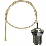8in. Coax Type N Female Bulkhead To U.FL Pigtail Cable CA178-NFB-UFL-8 - Pacific Wireless