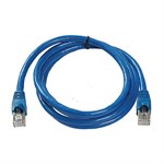 5ft Cat6a STP Patch Cable With Boot, Blue ZT1197245 - Ziotek