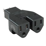 Power Adapter NEMA 5-15P To 2-5-15R - Universal