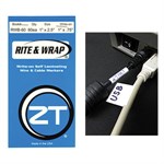 Rite And Wrap 1in. Wire Marker Booklet, 60 Labels RWB-60 - ZipTape