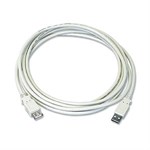 10ft. USB 2.0 Type A Male To Female Extension USB Cable, Beige ZT1310790 - Ziotek
