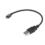 1ft. USB Shortys USB 2.0 Type A Male To Micro-USB Male USB Cable ZT1311546 - Ziotek