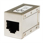 Cat6A RJ45 Inline Coupler, Shielded - Universal
