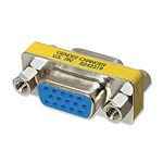 VGA Gender Changer HD15 (DE15) Female To Female Thin ZT1300199 - Ziotek