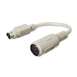 6in. Adapter PS2 Mini Din6 Male To Din5 Female Cable ZT1310420 - Ziotek