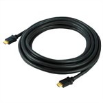 25ft High Speed HDMI W/ Ethernet Cable, M To M, 28 AWG, Black - Universal