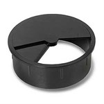 Round Wire Grommet 3in. Black - Universal