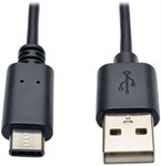2ft. USB 2.0 - USB-C Male to USB-A Male - Universal