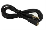 6ft. Stereo 3.5mm Mini Plug Audio Cable Male To Female ZT1900340 - Ziotek