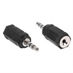 2.5mm Jack To 3.5mm Plug Stereo Headset Adapter - Universal