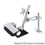 Adjustable LCD Keyboard Combo Mount, Desk Clamp ZT1110243 - Ziotek