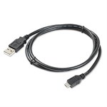 3ft. USB 2.0 Type A To USB-Micro Type B Male (5-Pin) USB Cable, Black - Universal