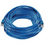50ft Cat6a STP Patch Cable With Boot, Blue ZT1197250 - Ziotek