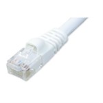 75ft. CAT6 Patch Cable With Boot, White ZT1197283 - Ziotek