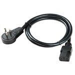 3ft. CPU/Monitor Power Extension Cable, Rotating Plug ZT1212622 - Ziotek