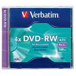 DVD-RW 4X 4.7GB In Jewel Case 94836 - Verbatim