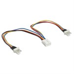 PWM Fan 4 Pin Y Cable, 6in. 1F To 2M - Universal