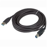 15ft. SuperSpeed USB 3.0 Type A Male To Type B Male USB Cable, Black - Universal