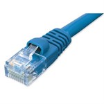 3ft. Cat6a UTP Patch Cable, W/ Boot, Blue ZT1197254 - Ziotek