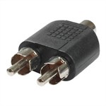 RCA Male X2 To RCA Female Adapter - Universal