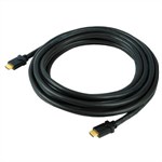 15ft High Speed HDMI W/ Ethernet Cable, M To M, 28 AWG, Black - Universal